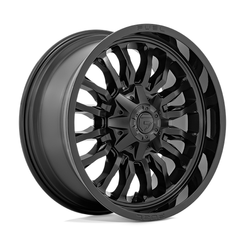 Fuel ARC Matte Black W/ Gloss Black Lip wheel
