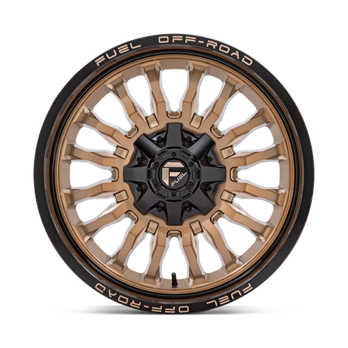 Fuel ARC Platinum Bronze W/ Black Lip wheel view 3
