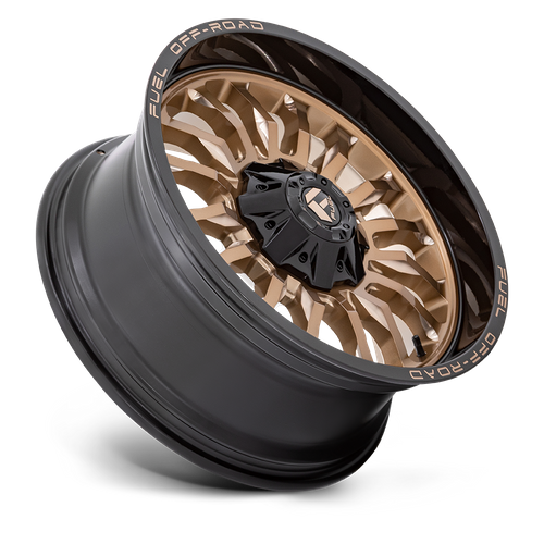 Fuel ARC Platinum Bronze W/ Black Lip wheel view 2