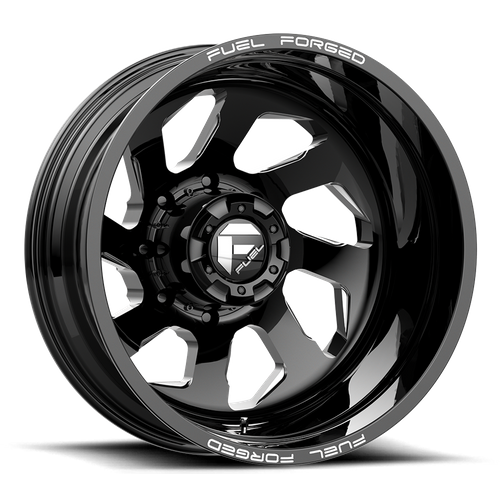 Fuel FF39D Gloss Black Milled wheel