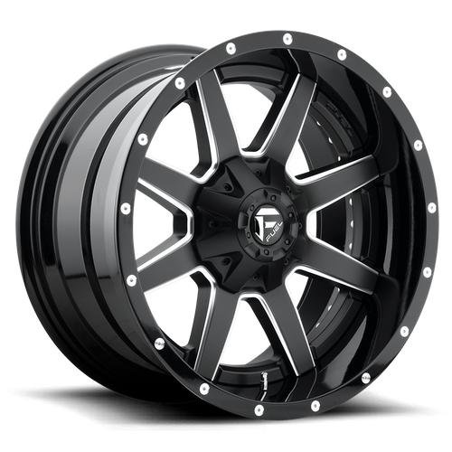 D262 24X16 8X170 GL-BLK-MIL -100MM