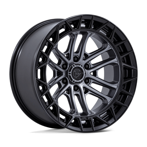 Fuel CELSIUS Matte Gunmetal W/ M-Blk Lip wheel