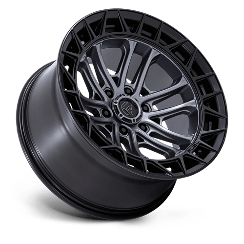 Fuel CELSIUS Matte Gunmetal W/ M-Blk Lip wheel view 2