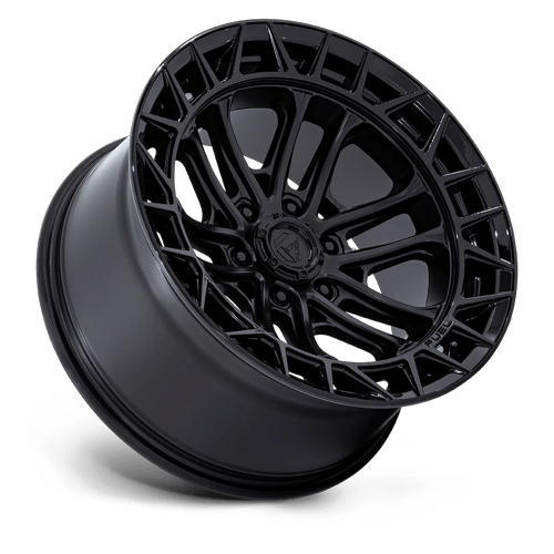 Fuel CELSIUS Matte Black W/ G-Blk Lip wheel view 2