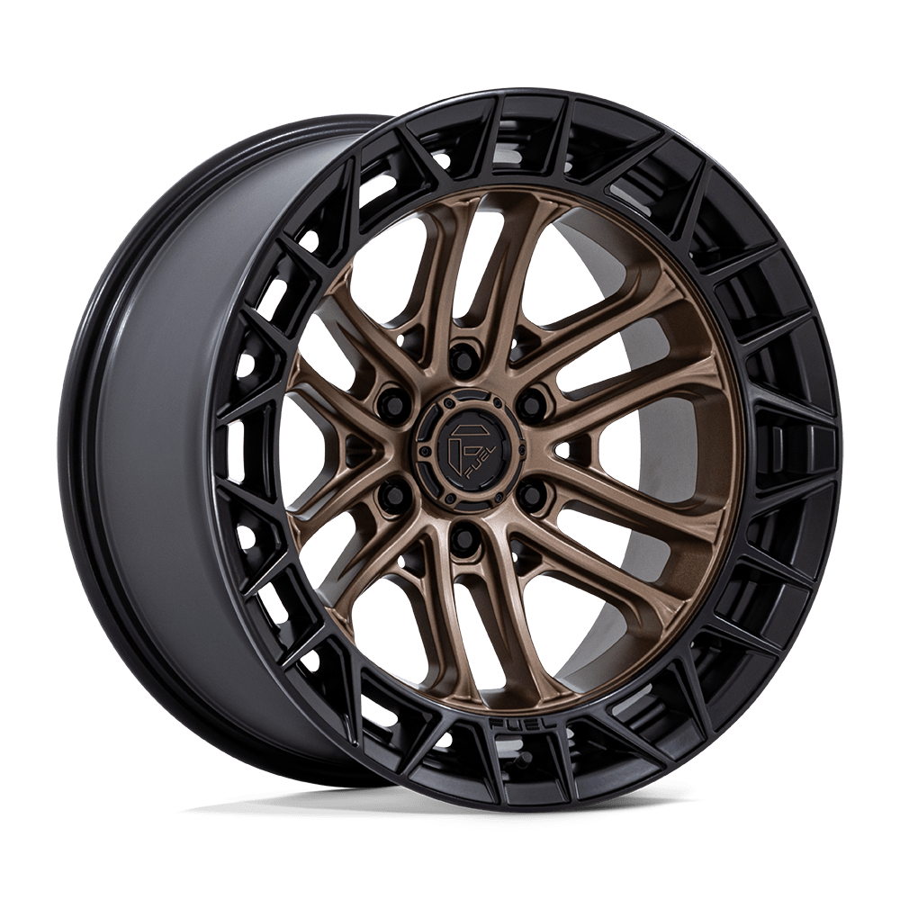 Fuel CELSIUS Matte Bronze W/ M-Blk Lip wheel view 4