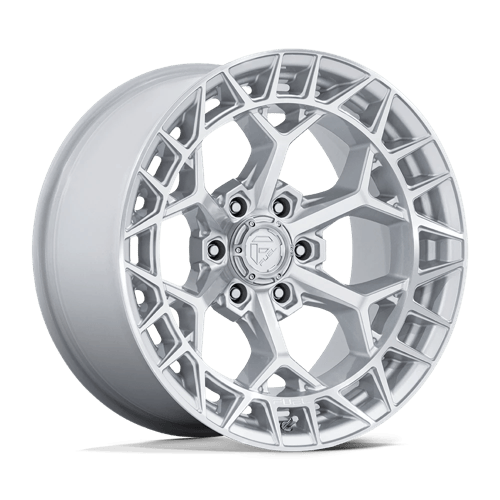 Fuel CHARGER Gloss Silver W/ Machined Face wheel