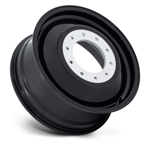 Fuel DUALLY INNER Gloss Black wheel view 2