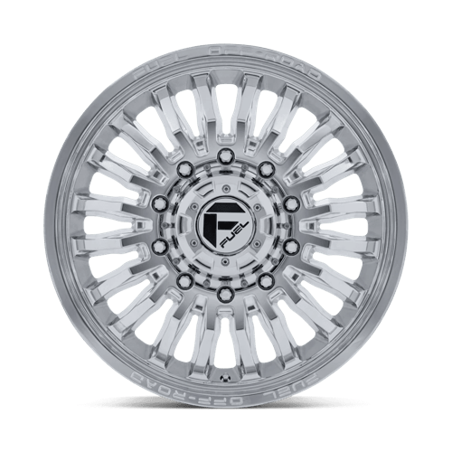Fuel ARC DUALLY Polished wheel view 3