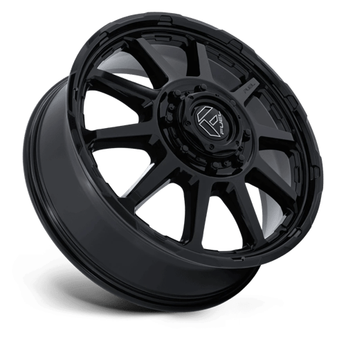 Fuel CIRCUIT DUALLY Gloss Black wheel view 2