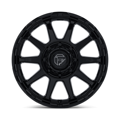 Fuel CIRCUIT DUALLY Gloss Black wheel view 3
