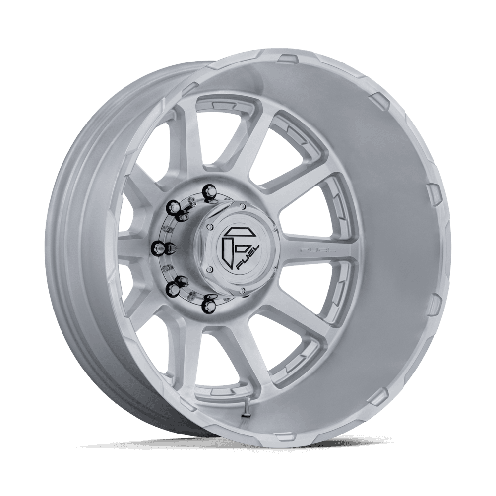 Fuel CIRCUIT DUALLY Gloss Silver W/ Machined Face Wheels