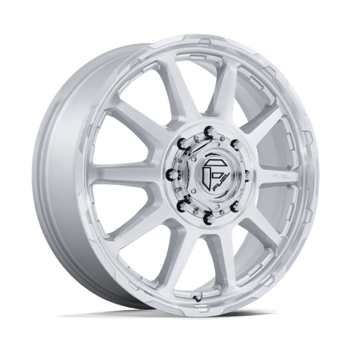 Fuel CIRCUIT DUALLY Gloss Silver W/ Machined Face wheel