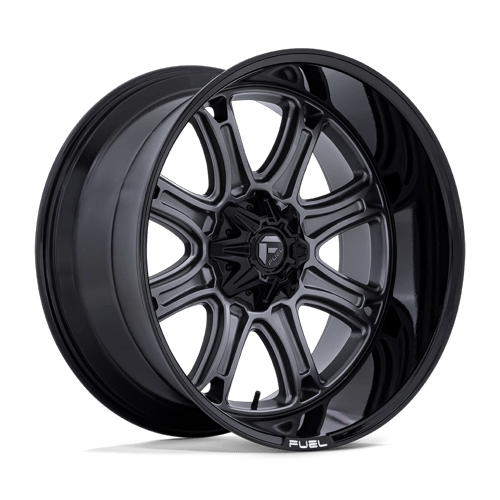 DARKSTAR 22X10 8X6.5 125 -18 M-GMTL BLK