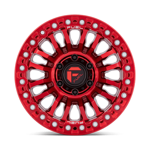 Fuel RINCON BEADLOCK Candy Red wheel view 3