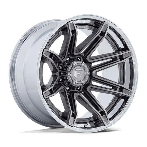 Fuel BRAWL Platinum W/ Chrome Lip wheel