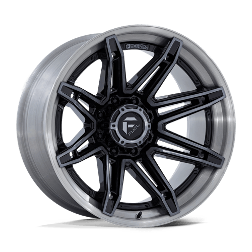 Fuel BRAWL Gloss Black Brushed Dark Tint wheel