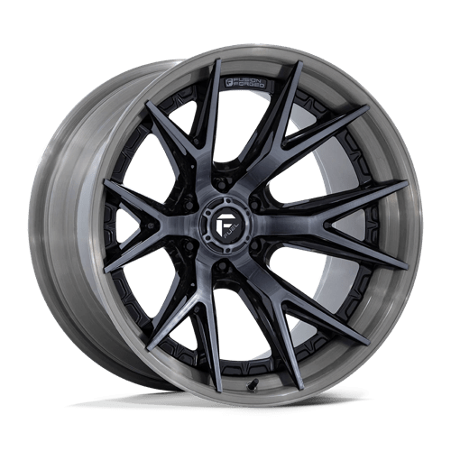 Fuel CATALYST Gloss Black Brushed Dark Tint wheel