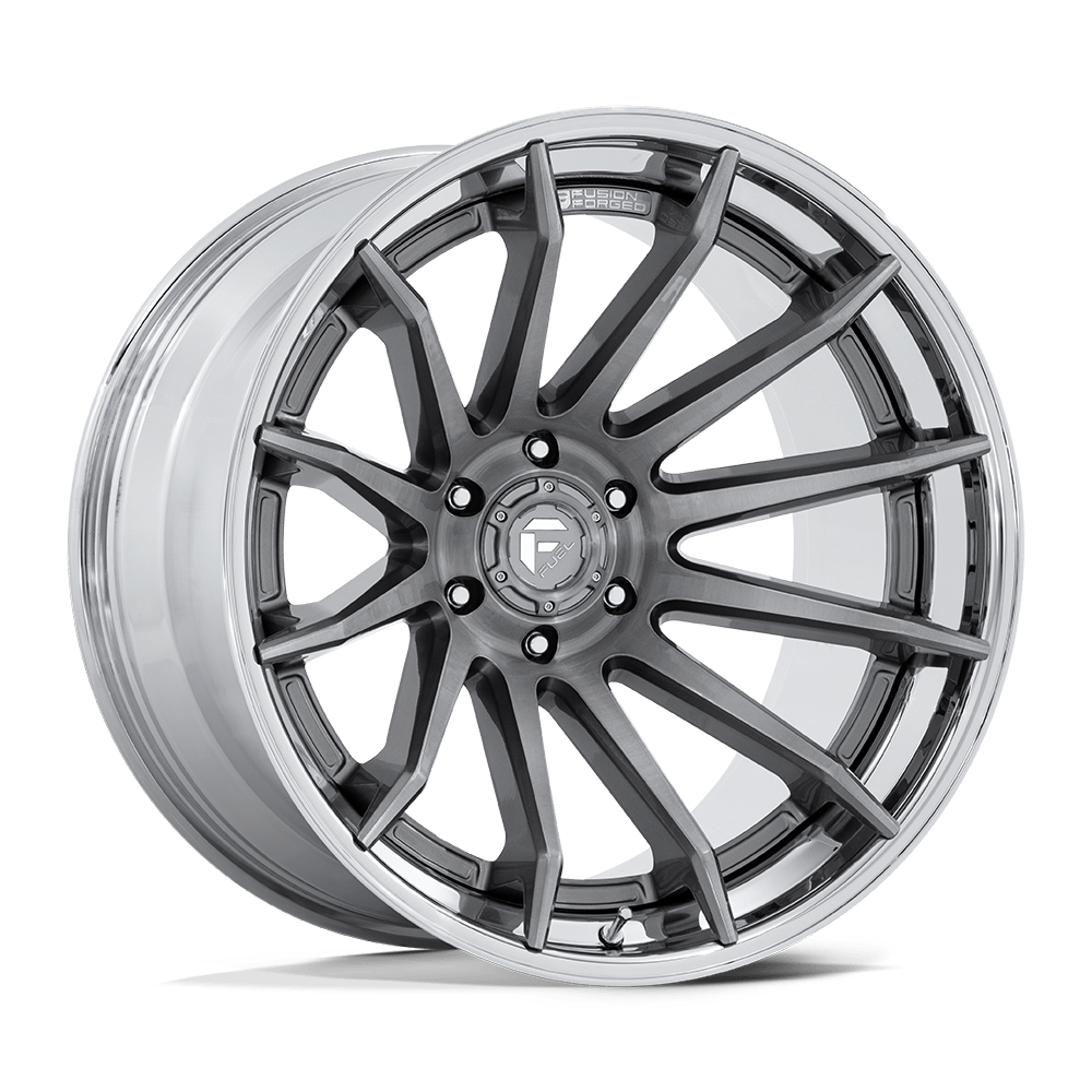 Fuel BURN Platinum W/ Chrome Lip wheel view 4