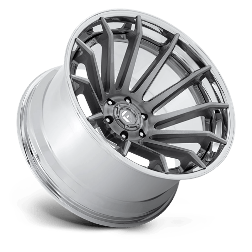 Fuel BURN Platinum W/ Chrome Lip wheel view 2