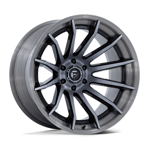 Fuel BURN Gloss Black Brushed Dark Tint wheel