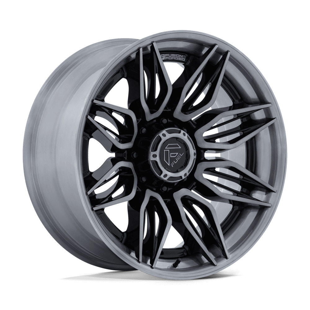Fuel MUTINY Gloss Black Brushed Dark Tint Wheels