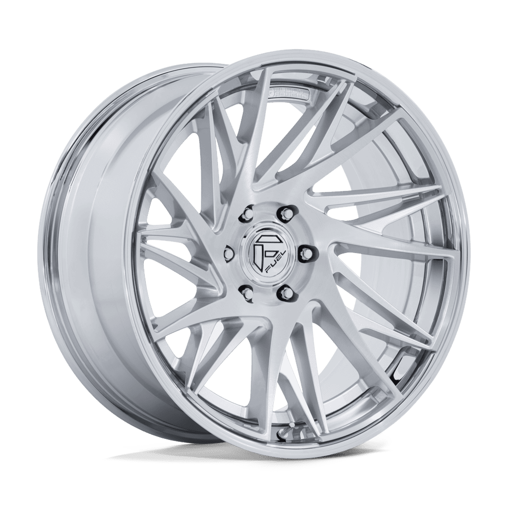Fuel DYNAMO Gloss Silver Brushed W/ Chr-Lp wheel view 4
