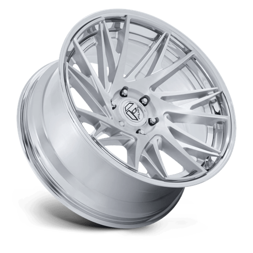 Fuel DYNAMO Gloss Silver Brushed W/ Chr-Lp wheel view 2