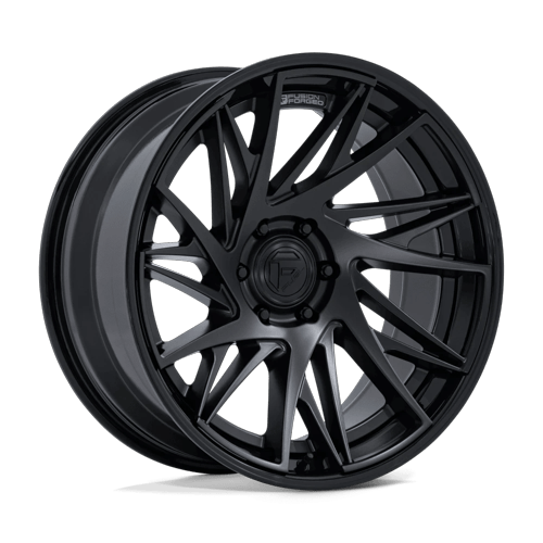 Fuel DYNAMO Matte Black W/ Gloss Black Lip wheel