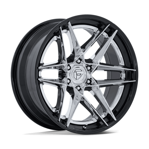 Fuel FLIGHT Chrome W/ Gloss Black Lip wheel