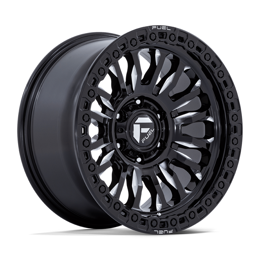 Fuel RINCON Gloss Black Milled wheel view 4