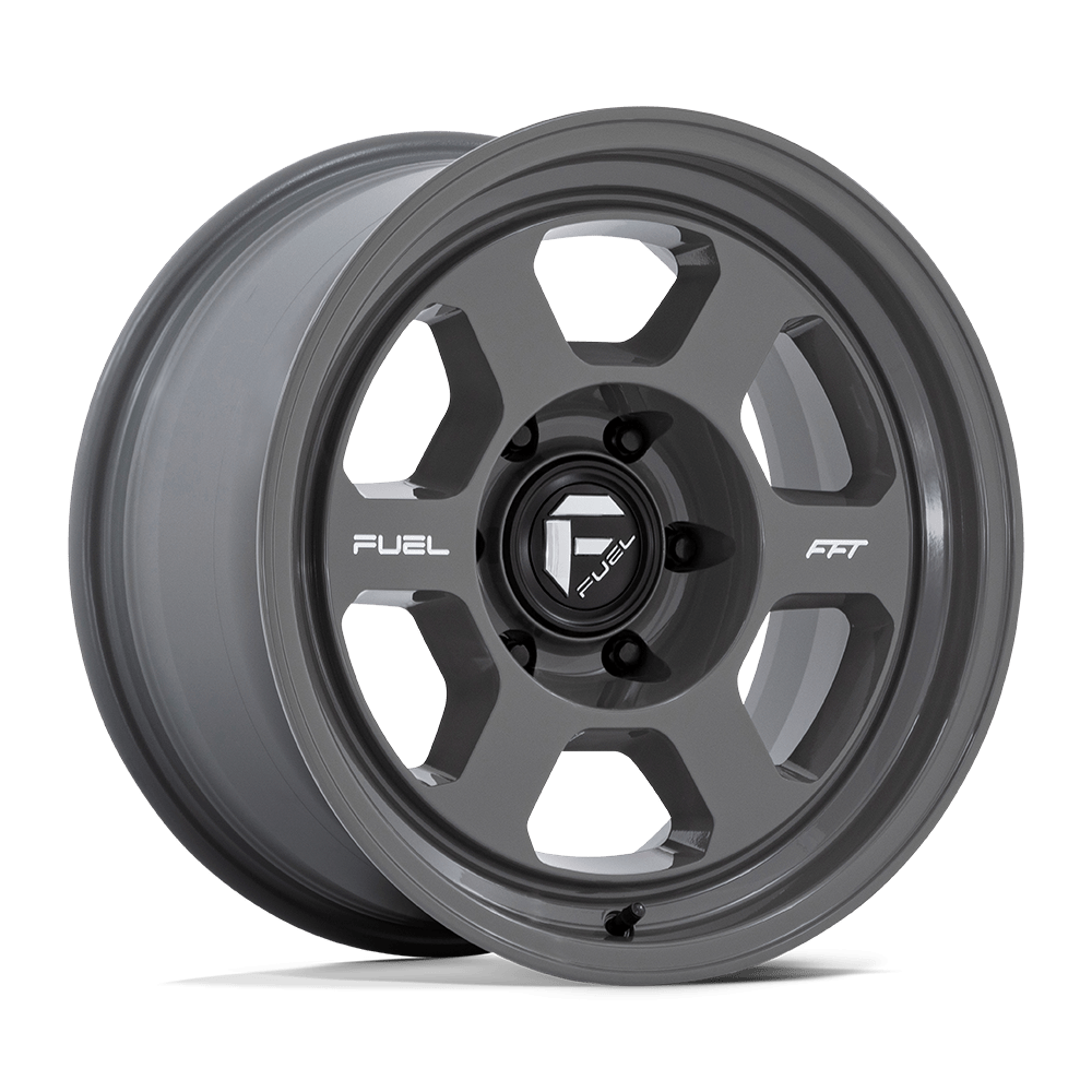 Fuel HYPE Battleship Gray wheel view 4