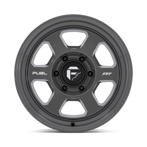 Fuel HYPE Battleship Gray wheel view 3