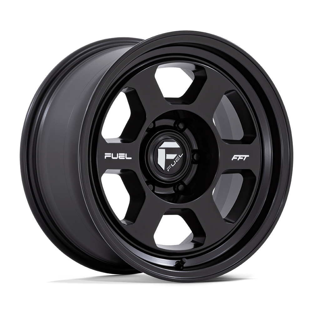Fuel HYPE Matte Black wheel view 4