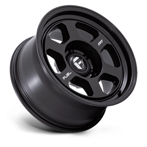 Fuel HYPE Matte Black wheel view 2