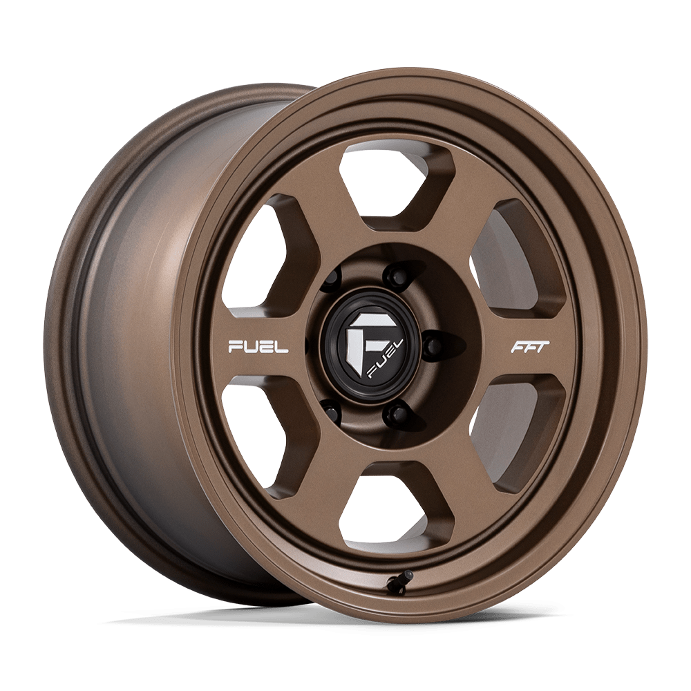 Fuel HYPE Matte Bronze wheel view 4