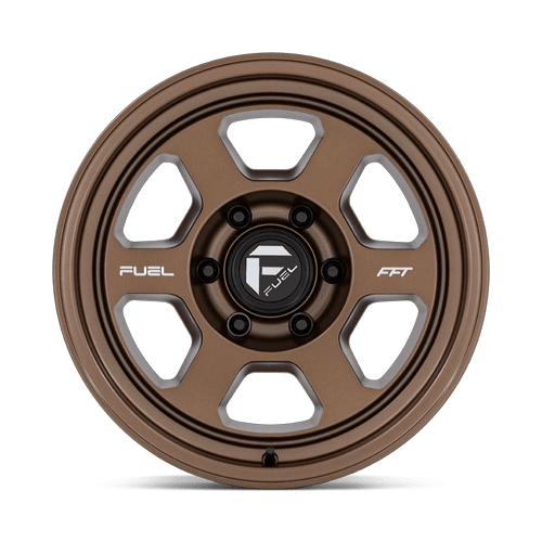 Fuel HYPE Matte Bronze wheel view 3