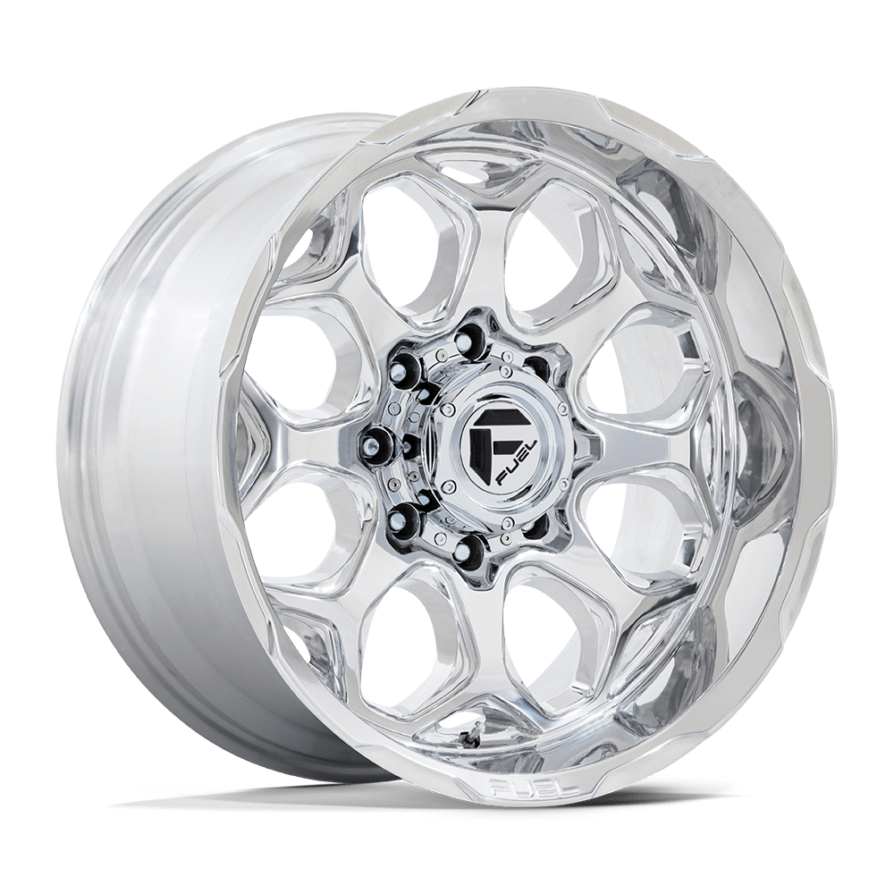 Fuel SCEPTER Polished Milled wheel view 4