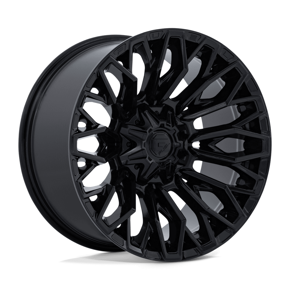 Fuel STRIKE Gloss Black wheel view 4