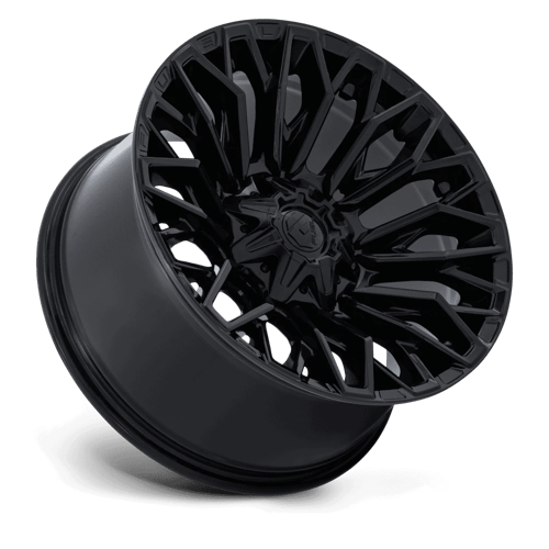 Fuel STRIKE Gloss Black wheel view 2