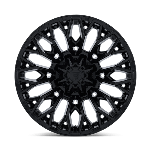Fuel STRIKE Gloss Black wheel view 3