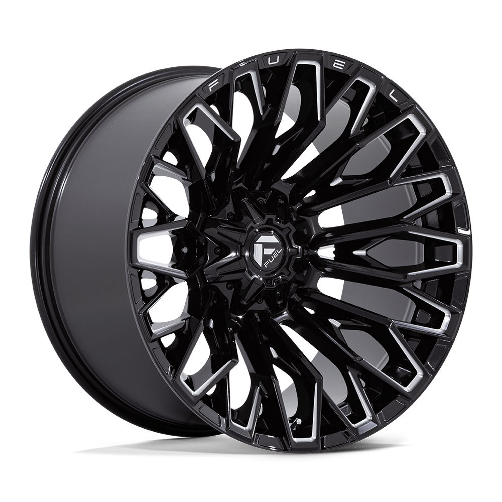 Fuel STRIKE Gloss Black Milled Wheels