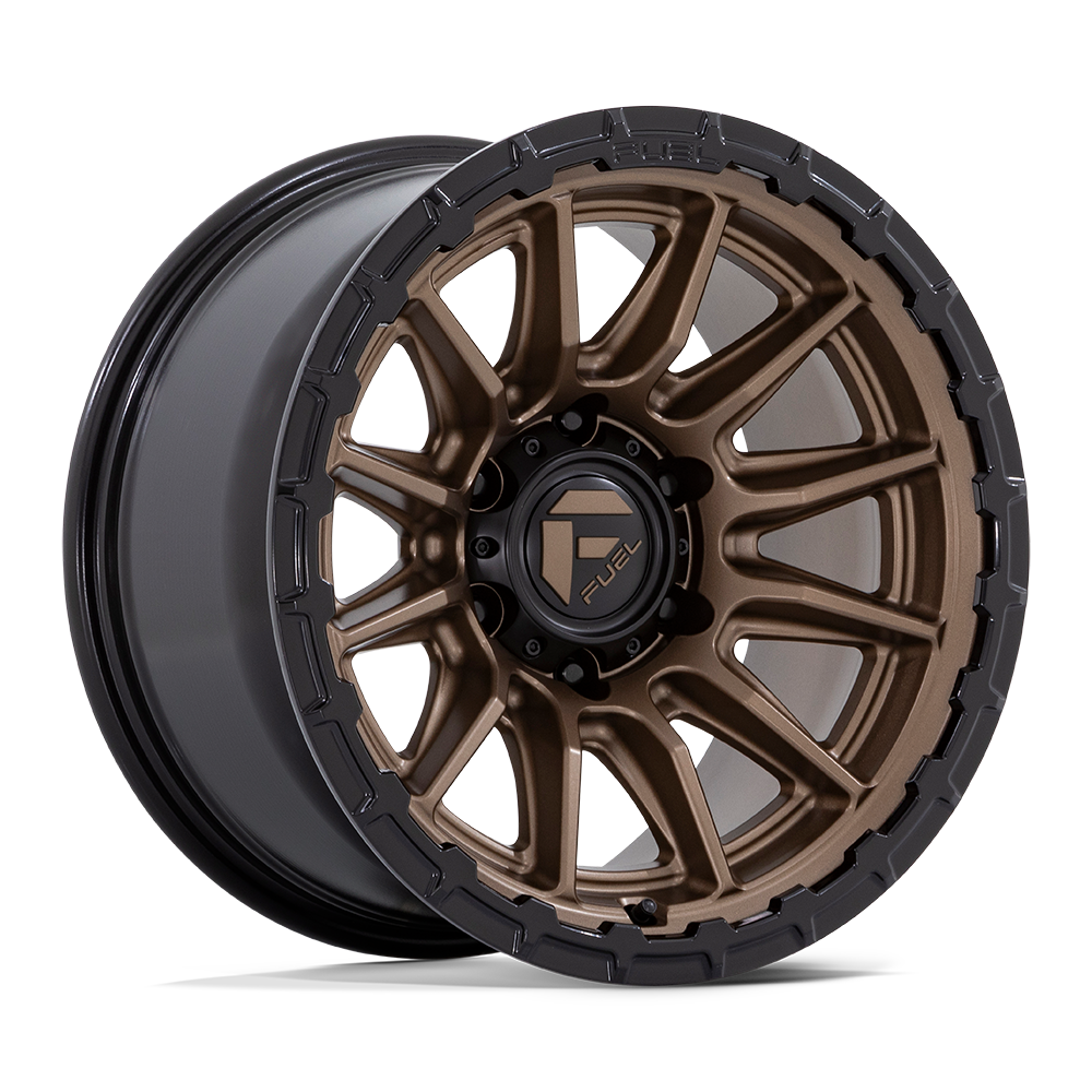 Fuel PISTON Matte Bronze W/ Gloss Black Li wheel view 4