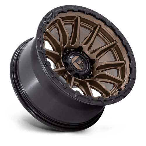 Fuel PISTON Matte Bronze W/ Gloss Black Li wheel view 2