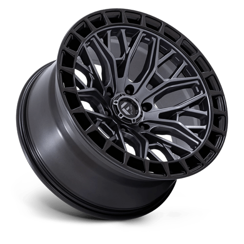 Fuel SIGMA Matte Gunmetal W/ M-Blk Lip wheel view 2