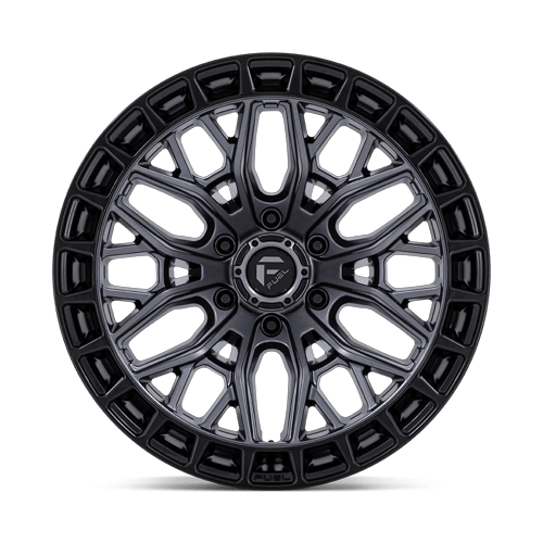Fuel SIGMA Matte Gunmetal W/ M-Blk Lip wheel view 3