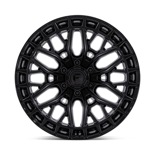 Fuel SIGMA Blackout W/ G-Blk Lip wheel view 3