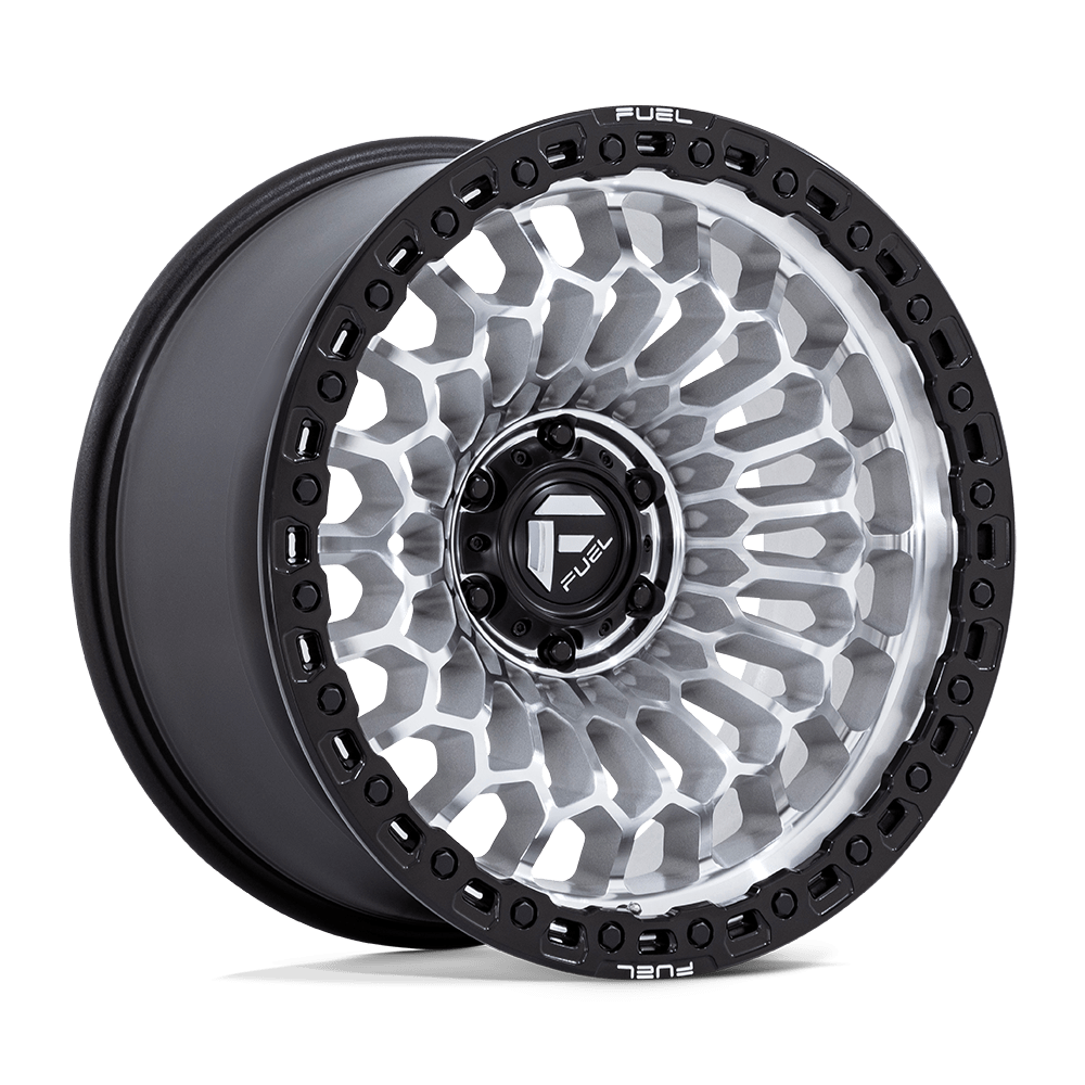 Fuel SINISTER Machined W/ M-Blk Lip wheel view 4