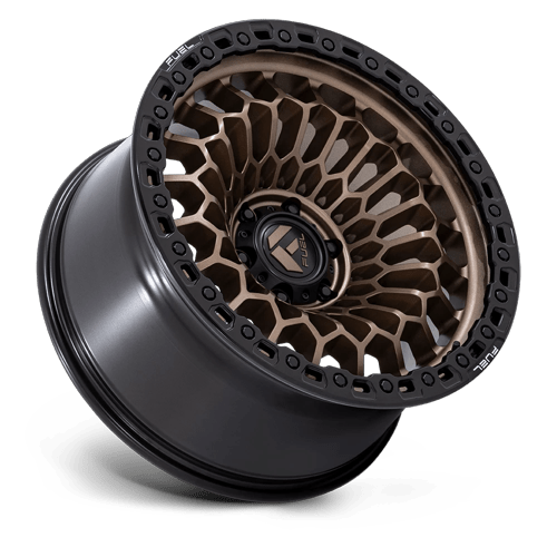 Fuel SINISTER Matte Bronze W/ M-Blk Lip wheel view 2