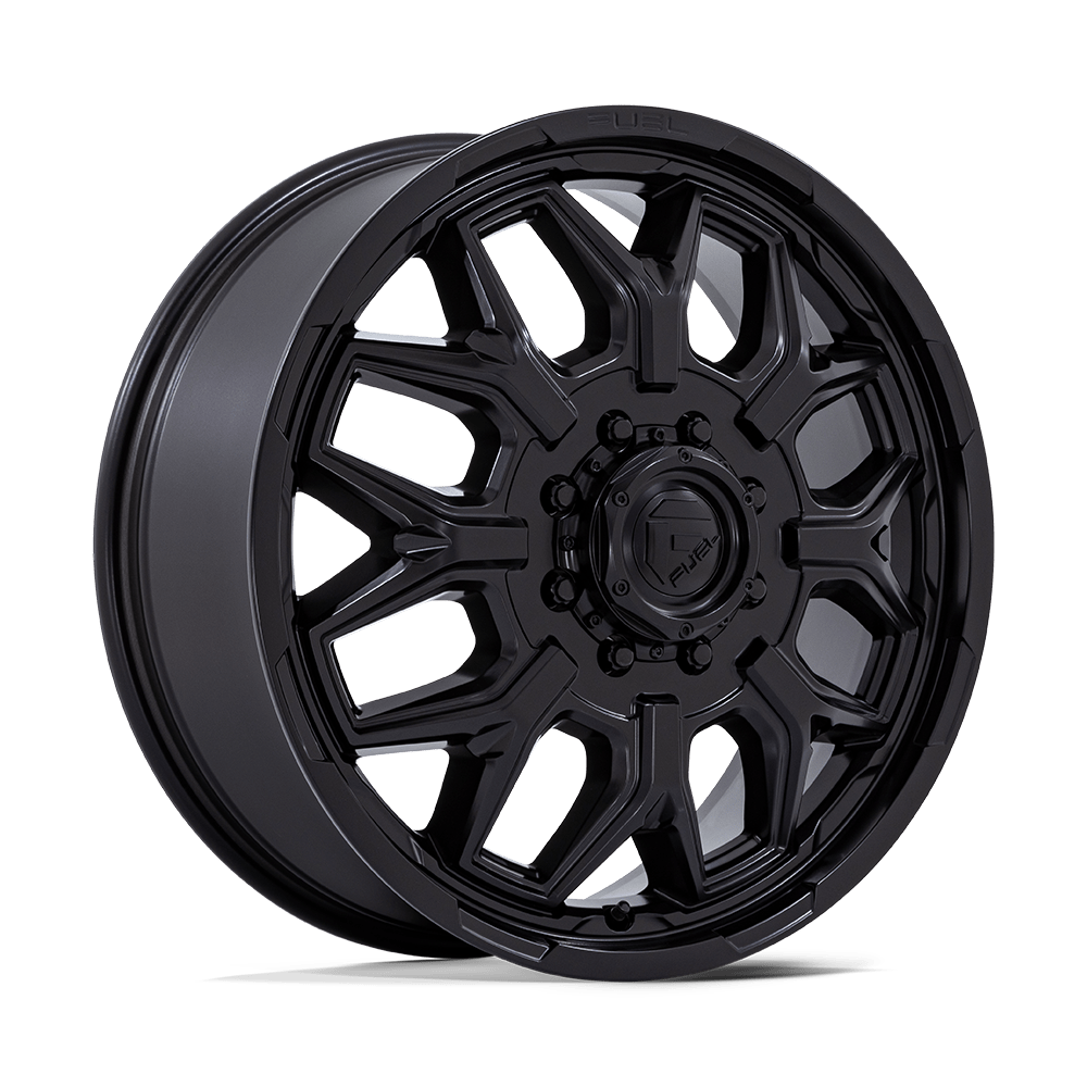 Fuel FLUX DUALLY Blackout wheel view 4