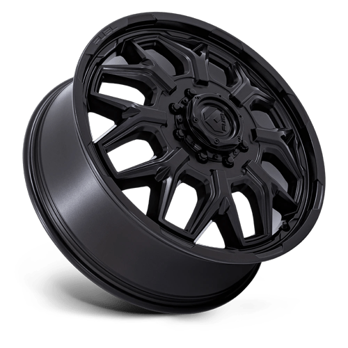 Fuel FLUX DUALLY Blackout wheel view 2